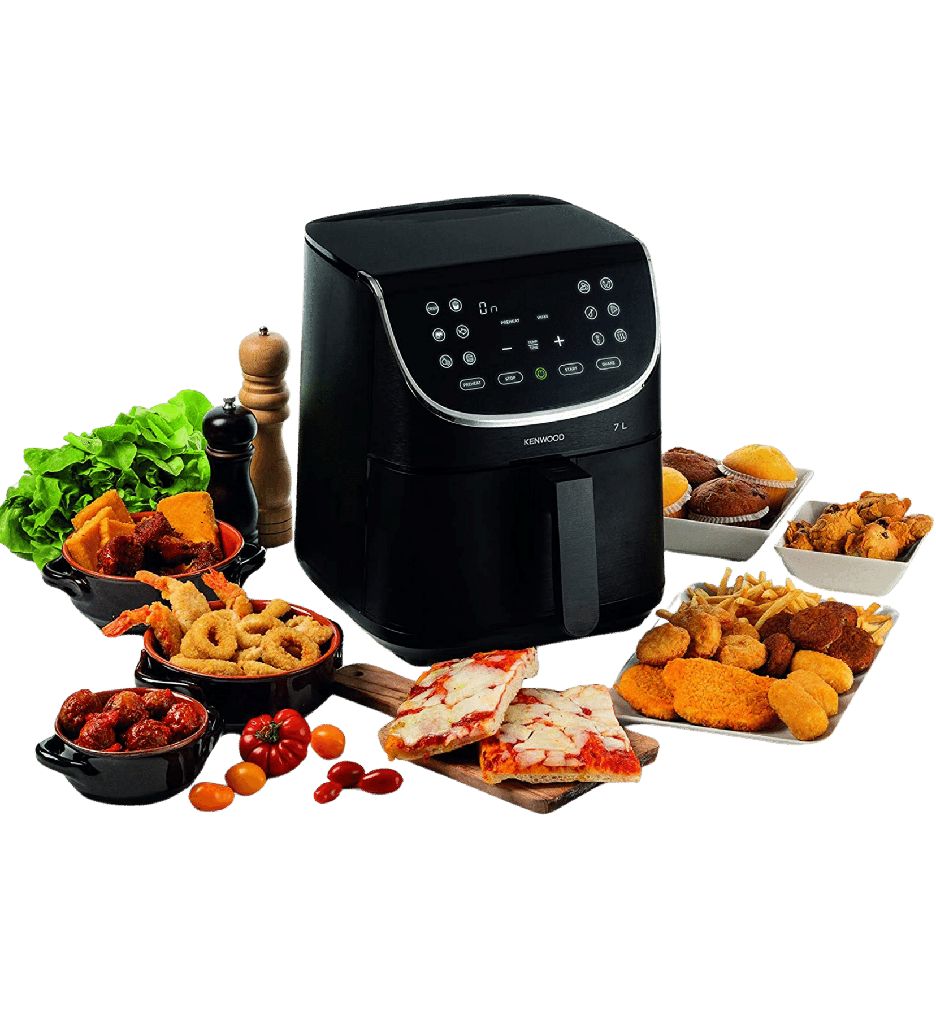 قلايه كينوود ديجيتال 1800وات 7 لتر اسود HFP80,000BK