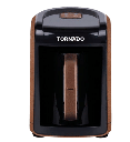 ماكينه قهوه تركي تورنيدو باللبن اوتوماتيك 535 وات بني TCME-100-MILK