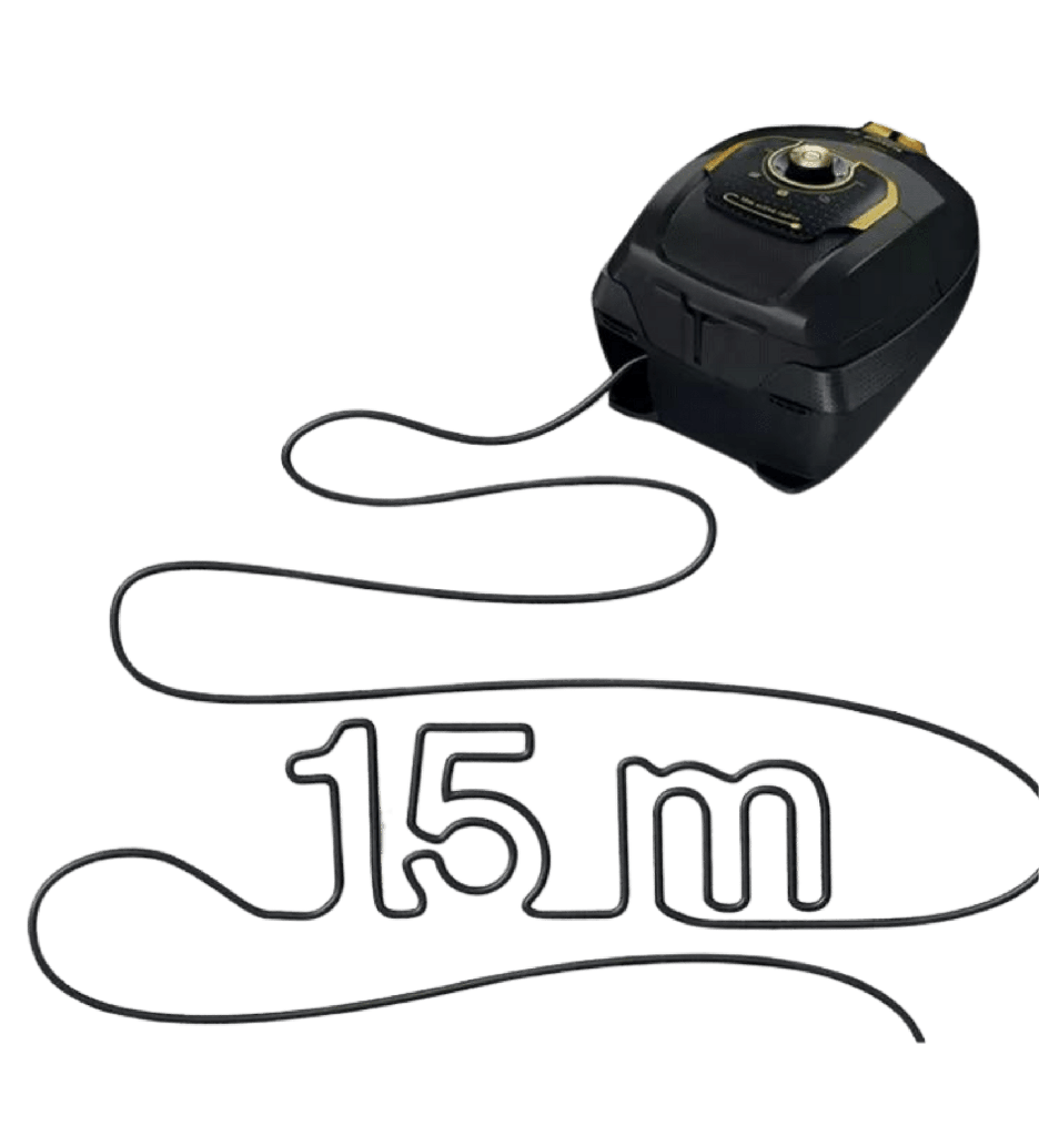 مكنسه بوش 2200 وات اسود كيس الماني BGL38GOLD