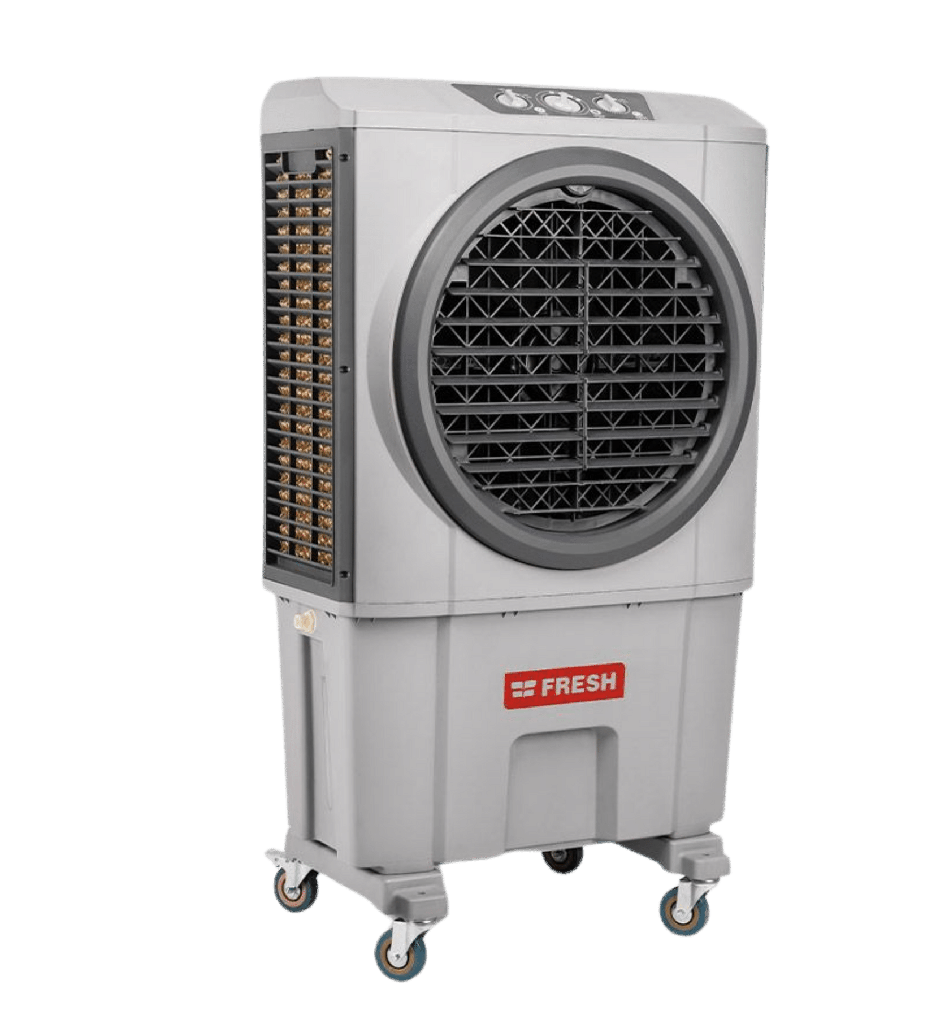 مبرد هواء فريش 60 لتر سمارت دائري Offwhite/grey