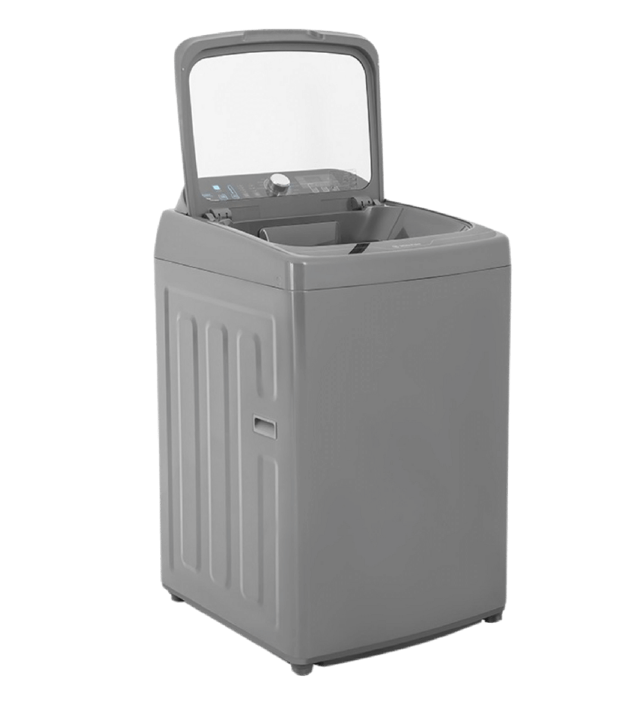 غساله وايت بوينت جراندو 16ك فوق سلفر باب زجاج هيدروليك WPTL1666DGSMA