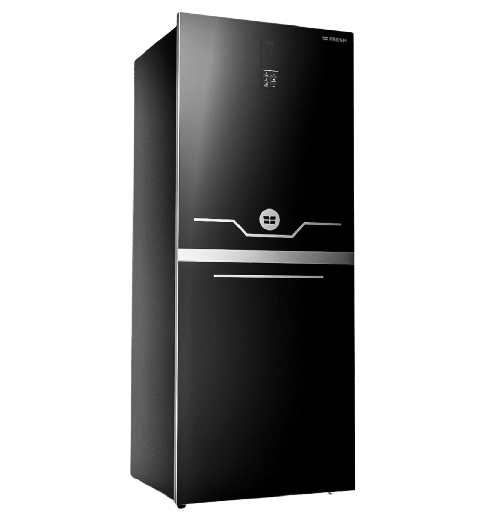 فريزر فريش 7 درج زجاح اسود مودينا  FNU-MT300GBH