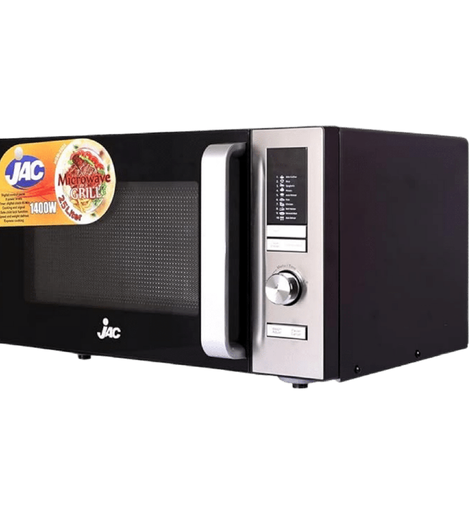 ميكروويف جاك 25 لتر اسود ديجيتال بالشوايه NGMW-25D2B