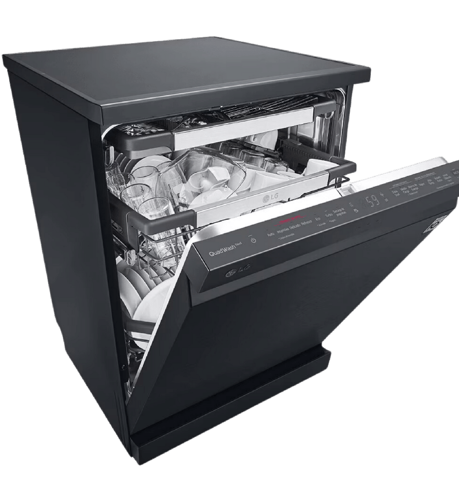 غسالة اطباق ال جي 14 فرد اسود كوري DFC335HM