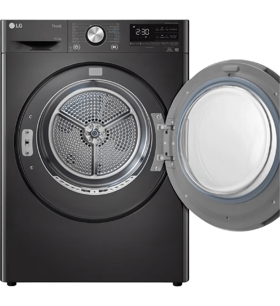 مجفف ال جي 10.1 ك كوري انفرتر بلاك ستانس RH10V9JV2W