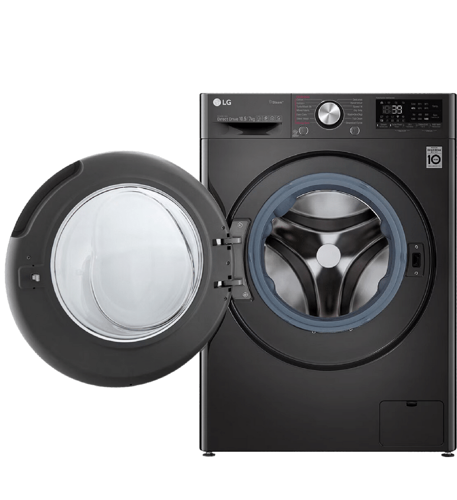 غساله ال جي 10.5ك بالمجفف اسود F4V9RCP2E