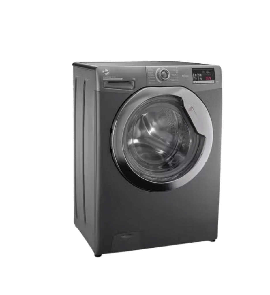 غساله هوفر 7ك 1100 لفه بخار سلفر H3WS173DC3R-ELA