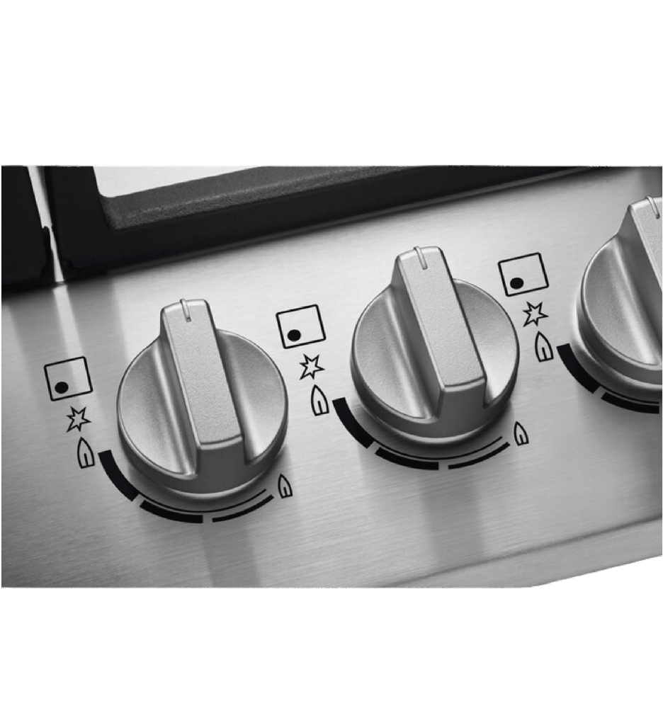 مسطح زانوسي 75سم 5شعله استانلس ستيل امان كامل