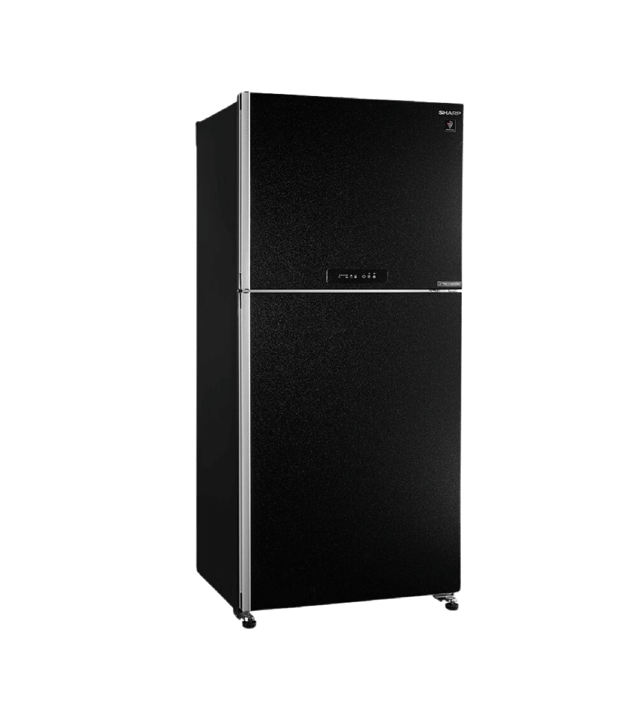 ثلاجه شارب 538 لتر 2 باب  انفرتر اسود ديجيتال SJ-PV69G-BK