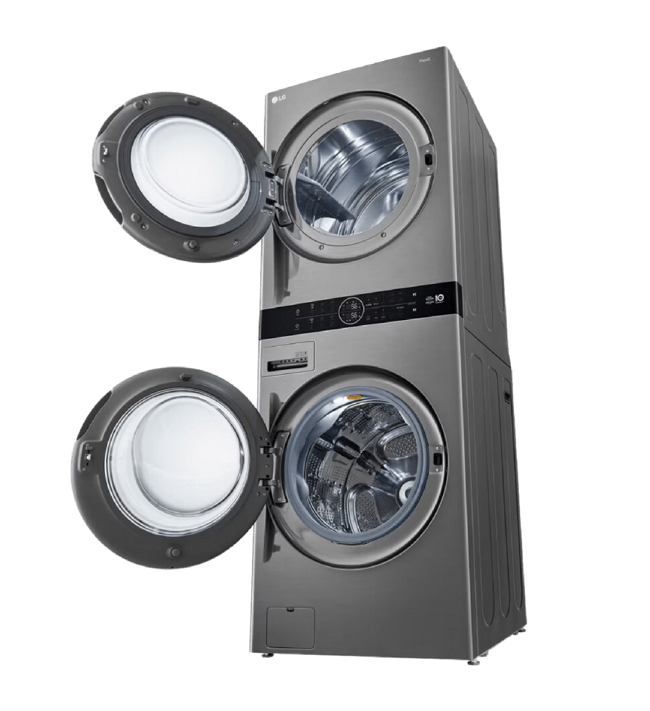 غساله ال جي 21ك WashTower بمجفف 16ك سلفر FWT2116SS