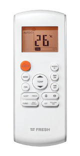 تكييف فريش تربو 1.5 بارد ساخن FUFW12H/O-X2 + FUFW12H/IW-AG