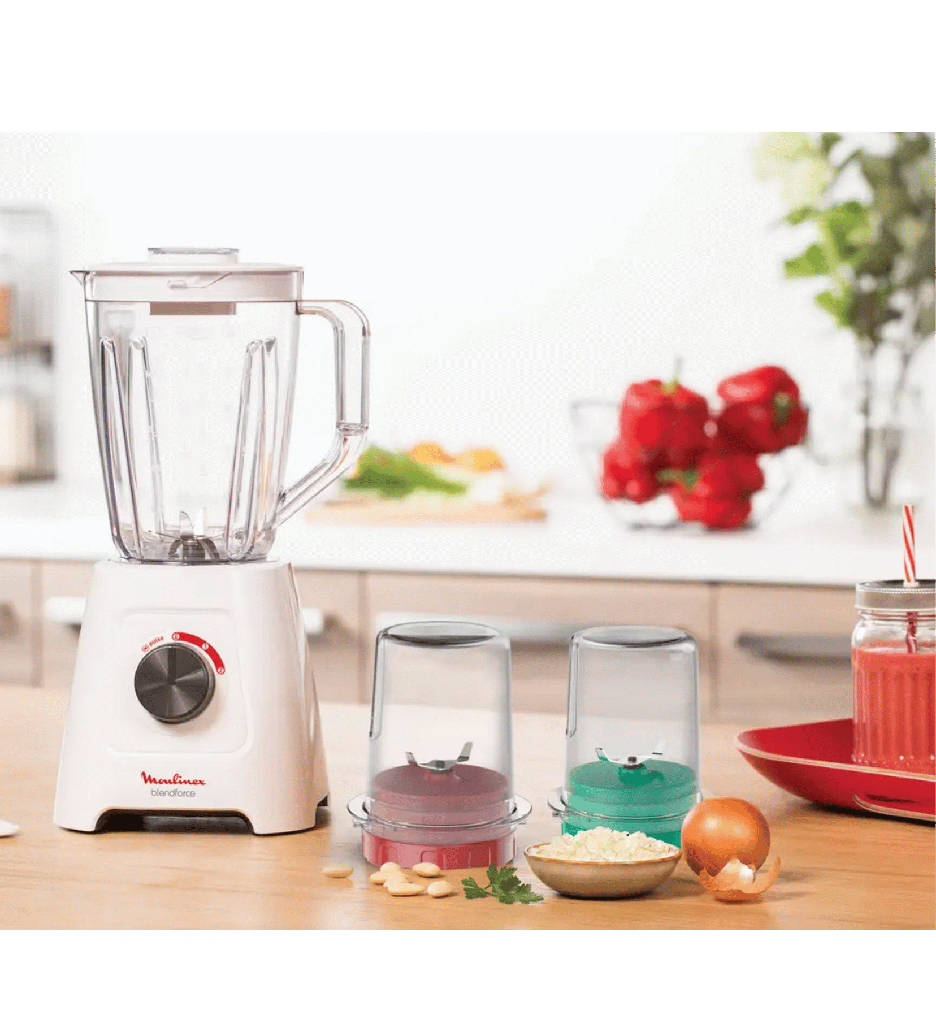 خلاط مولينكس 800 وات 2لتر بمطحنه + مبشره مصري LM4231EG