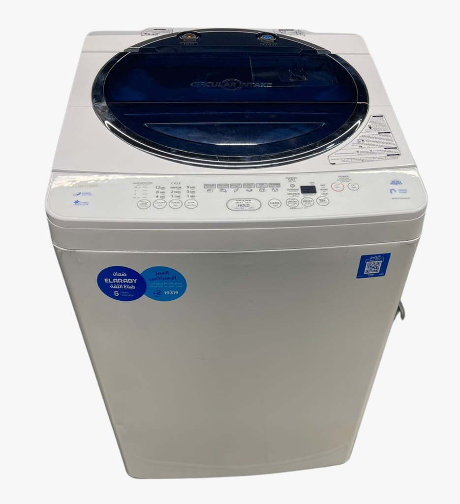 غساله توشيبا 10ك فوق ابيض شكل جديد AEW-E1050SUP