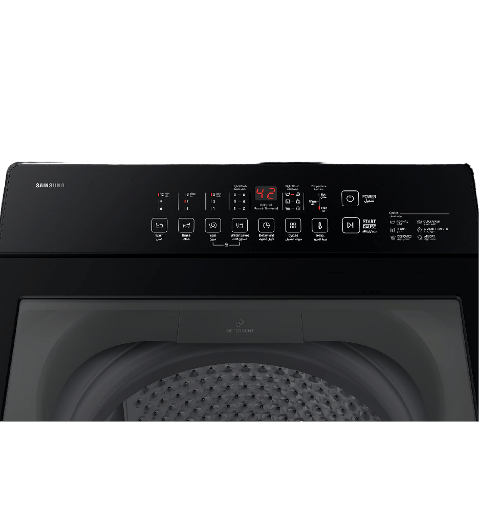 غساله سامسونج 11ك فوق رمادي WA11DG5410BDAS