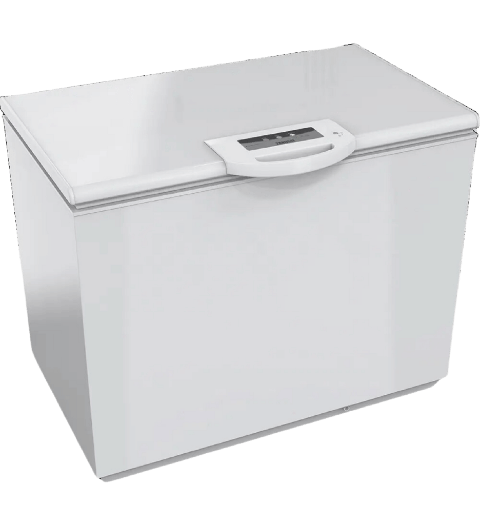فريزر افقي زانوسي 255 لتر ابيض