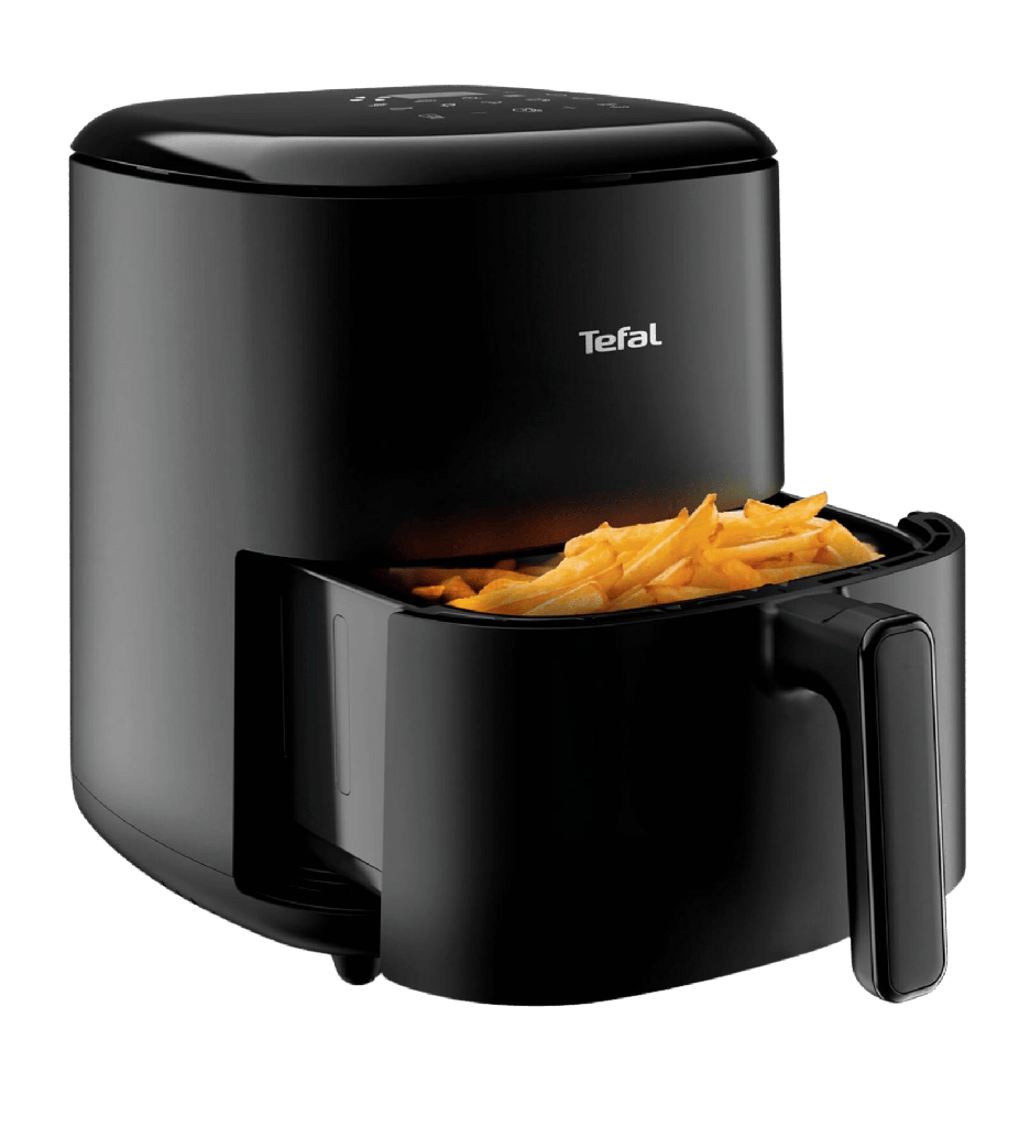 قلايه تيفال 5لتر 1550وات ديجتال اسود 10برنامج EY2458EG