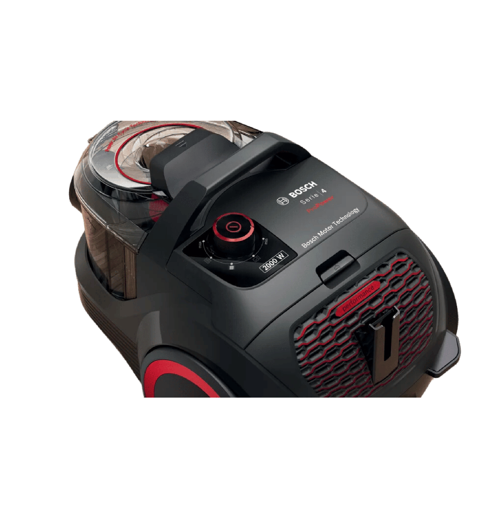 مكنسه بوش 2000 وات علبه بولندي اسود BGS21WPOW