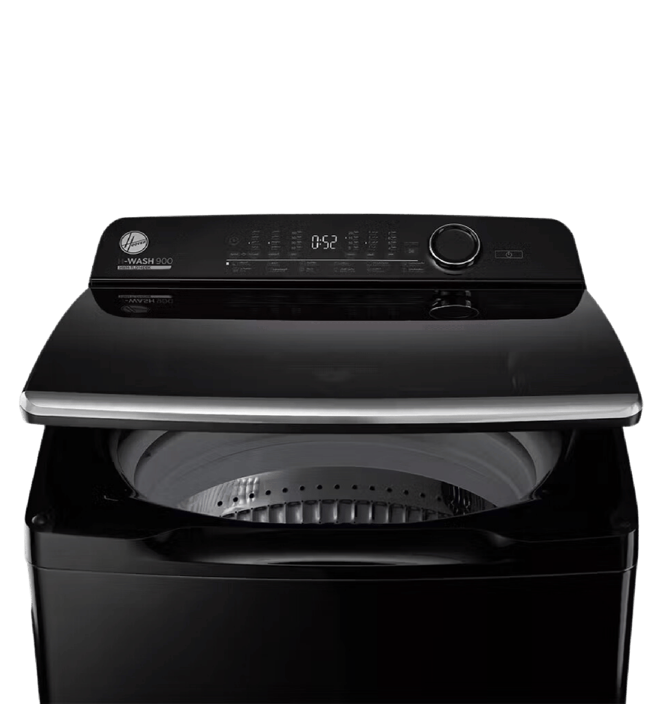 غساله هوفر 12ك فوق ديجيتال اسود انفرتر HWH-TLD12DBK