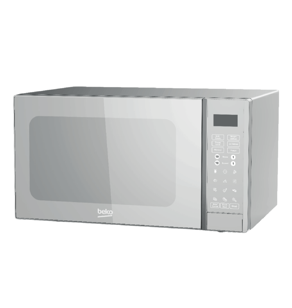 ميكروويف بيكو 30 لتر ديجيتال سلفر بالشوايه MGF30330S