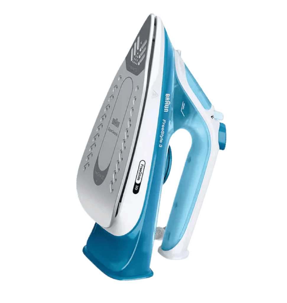 مكواه بخار براون سيراميك 2400 وات ازرق بضمان رايه FI3144BL