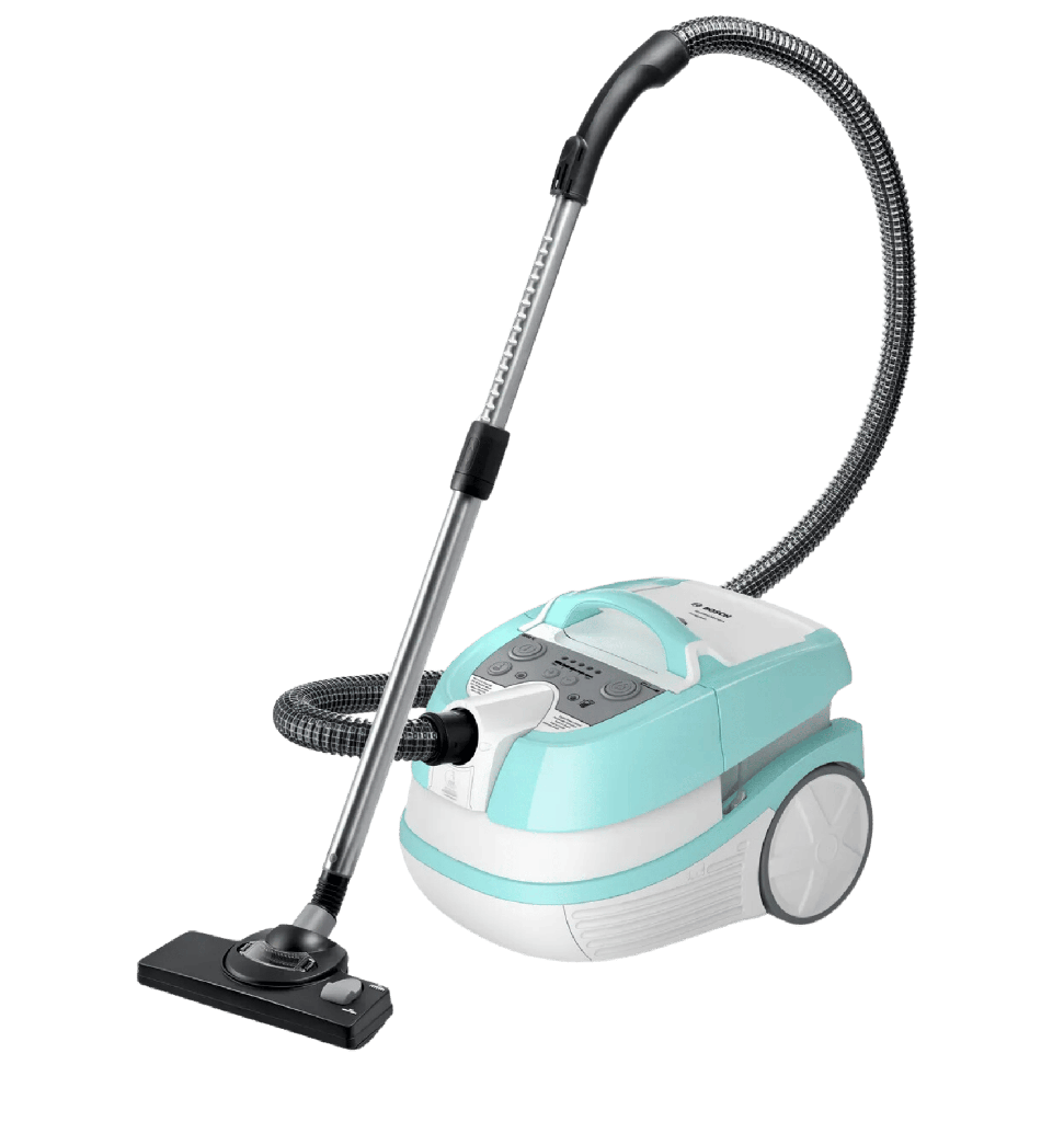 مكنسه بوش 2100 وات مبلل وجافه وفلتر HEPA بولندي BWD420HYG