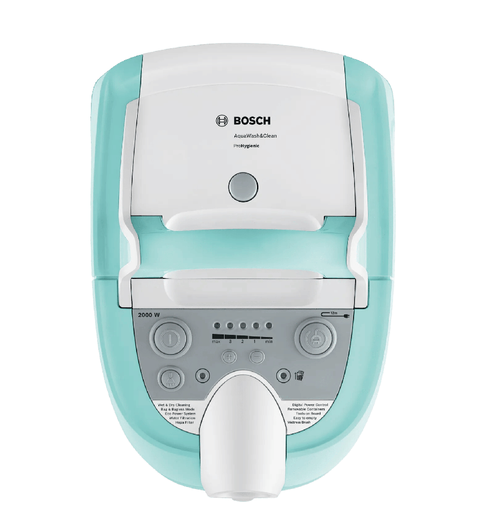 مكنسه بوش 2100 وات مبلل وجافه وفلتر HEPA بولندي BWD420HYG