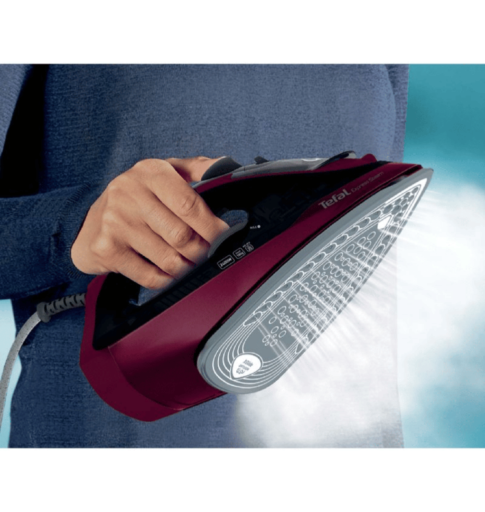 مكواه تيفال بخار 2600 وات اسود FV2869E2