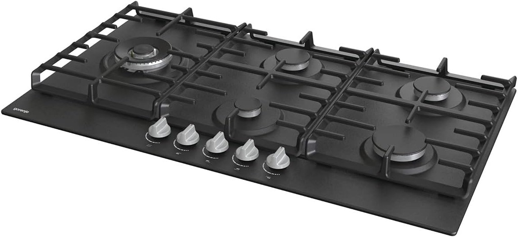 مسطح جورنيا 90 سم 5 ش غاز اسود GW951MB