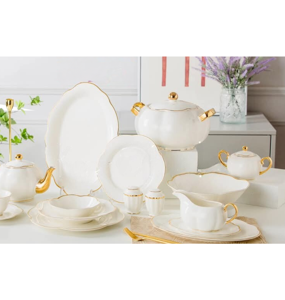 طقم سفرة وردة 60 الباشا