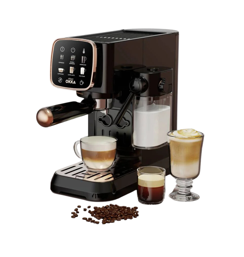 مكنه قهوه اسبريسو اوكا سولو ام نحاسي OK0032-0400