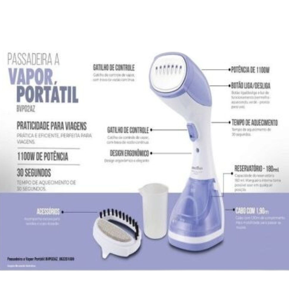 مكواه بخار محموله اليزا AL-019