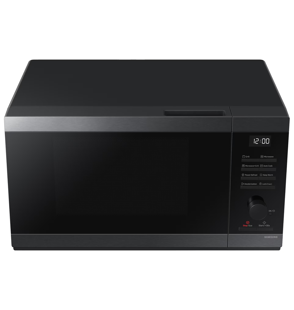 ميكروويف سامسونج 32 لتر بالشوايه بالضمان MG32DG4524AGGY