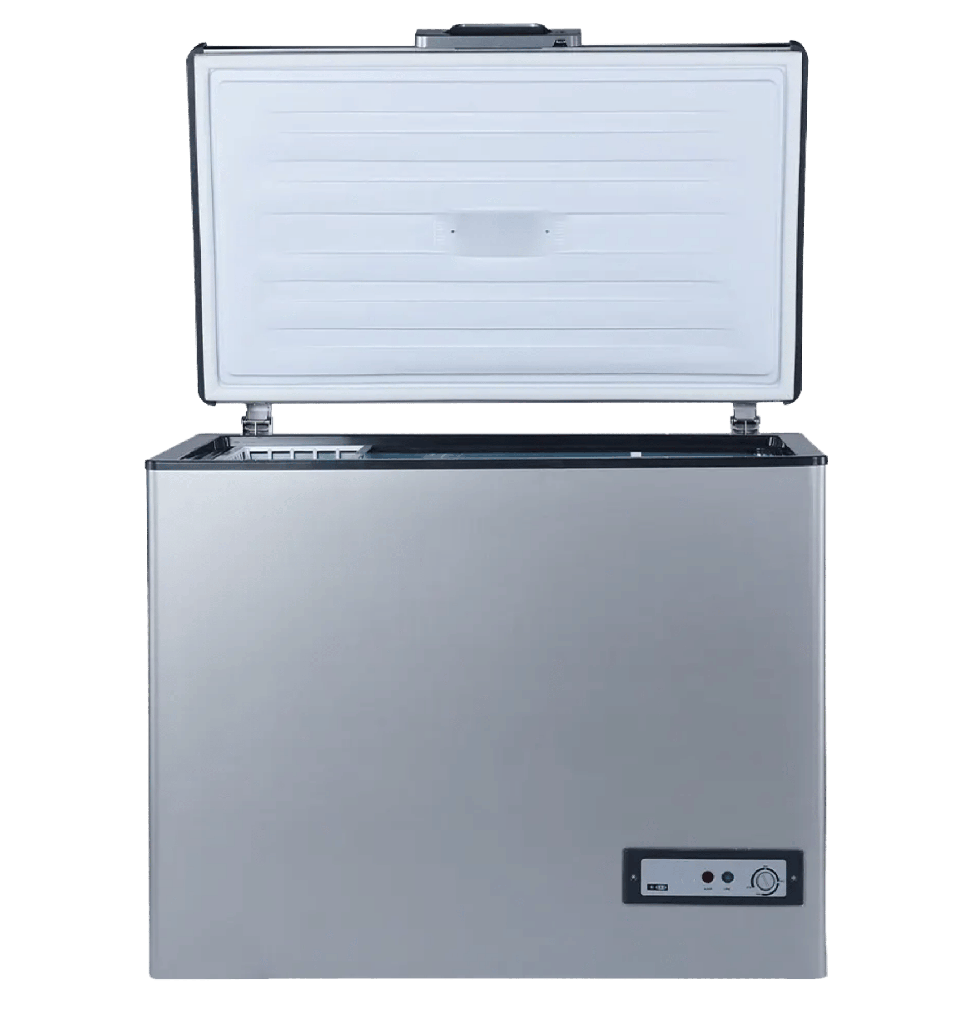 فريزر باساب افقي 300 لتر سلفر داخلي ستانلس CF341PASSISA