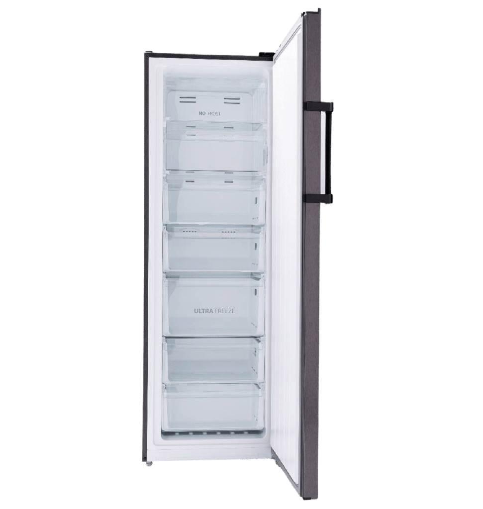 فريزر توشيبا 7 درج 238 لتر رمادي غامق باب ثابت/ميديا GR-RU312WE-DMN(06)