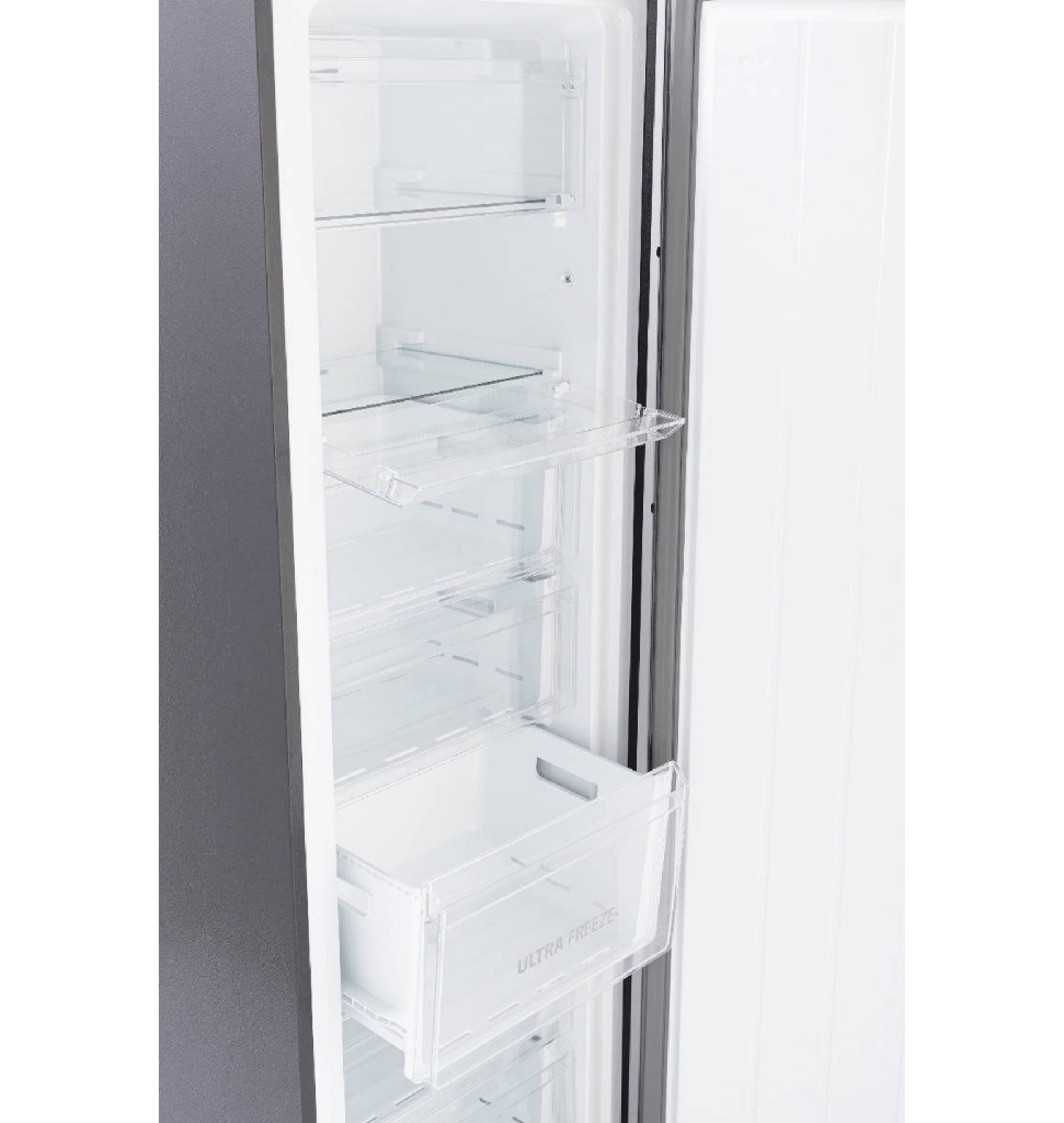 فريزر توشيبا 7 درج 238 لتر رمادي غامق باب ثابت/ميديا GR-RU312WE-DMN(06)