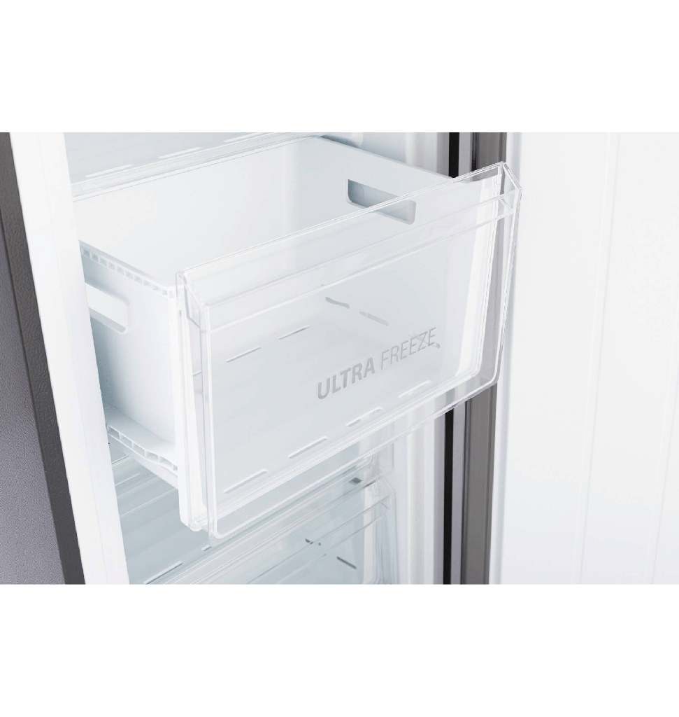 فريزر توشيبا 7 درج 238 لتر رمادي غامق باب ثابت/ميديا GR-RU312WE-DMN(06)