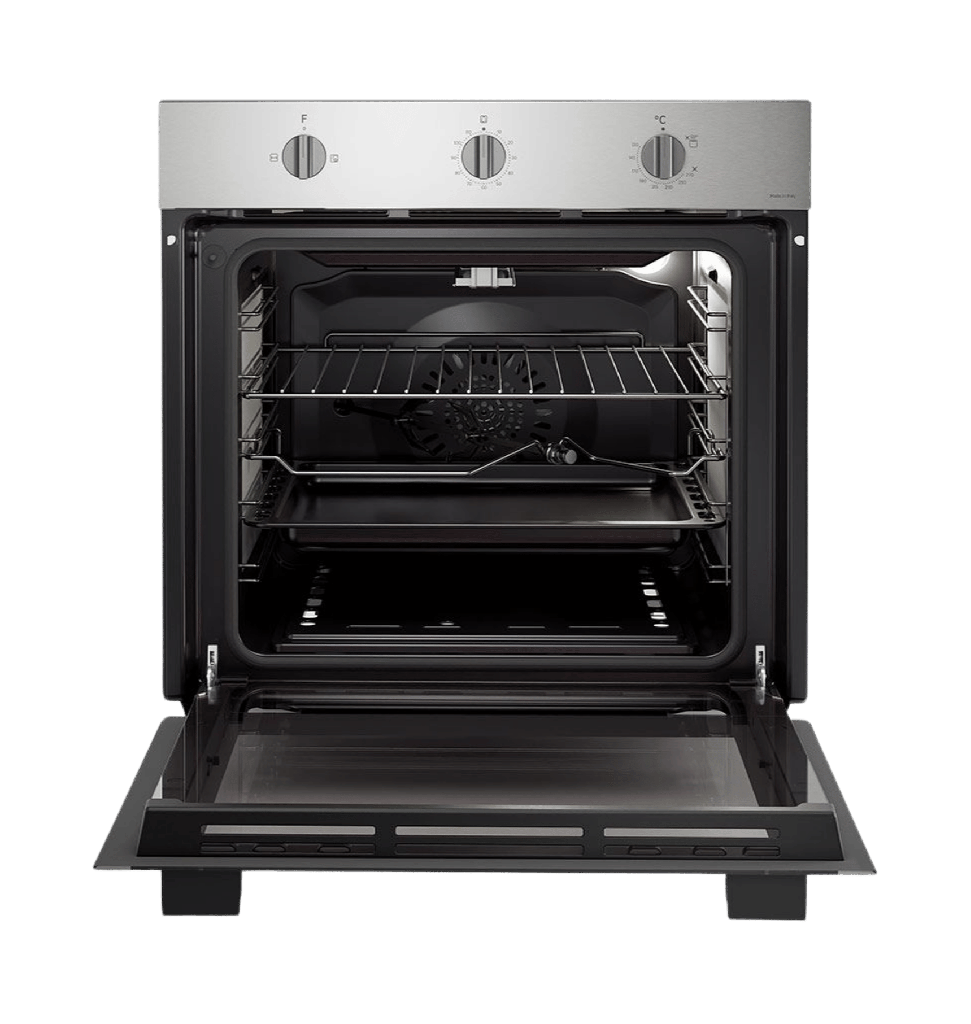 فرن هوفر بلت ان 60 سم ايطالي غاز شوايه غاز بمروحه للتبريد HOU611G6-EGY