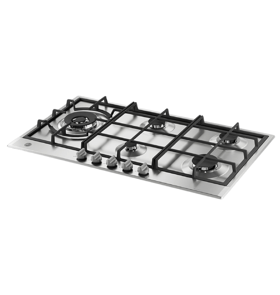 مسطح هوفر بلت ان 90سم ايطالي غاز 5ش امان كامل حامل زهر شعله جانبيه HVG9WL4K3X EGY