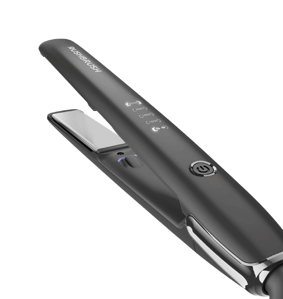 مكواه شعر راش براش X3 اسود X3 Glam Straightener-Black