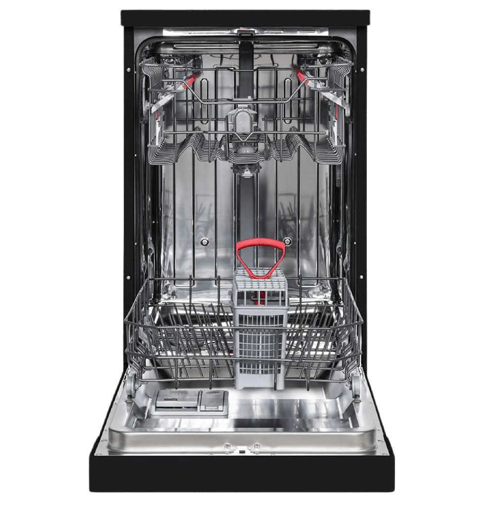 غساله اطباق شارب 10 فرد 6 برنامج تركي ديجيتال اسود QW-V610-BK