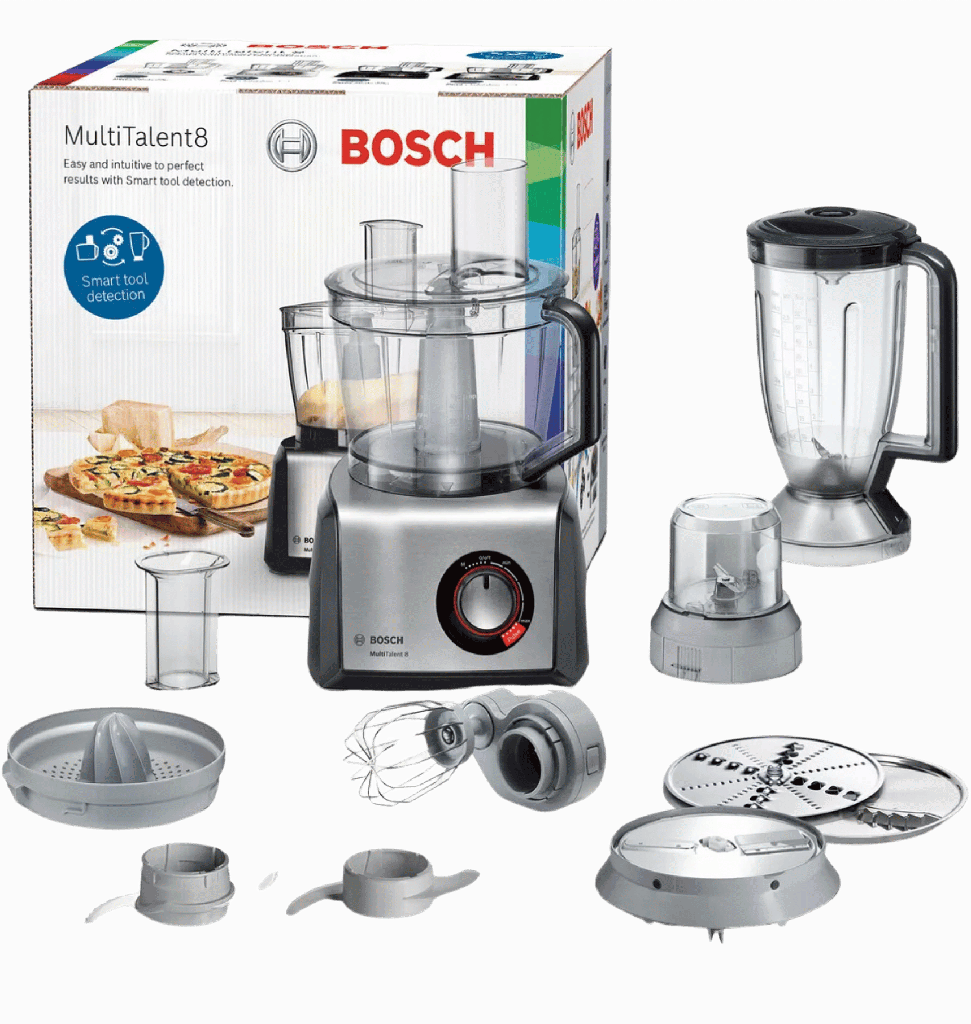 محضر طعام بوش مالتي تالنت 8، 1250 وات اسود MC812M844