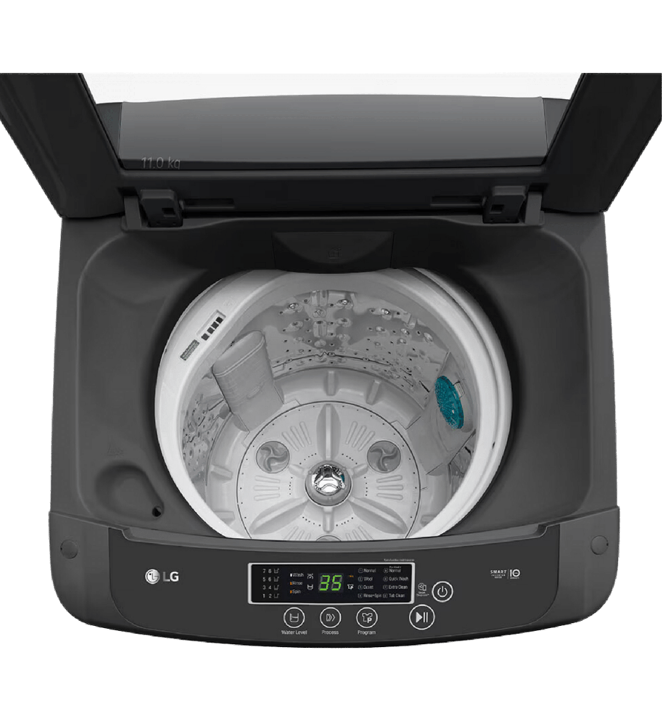 غساله ال جي 11 ك فوق فضي T1164NEHGB