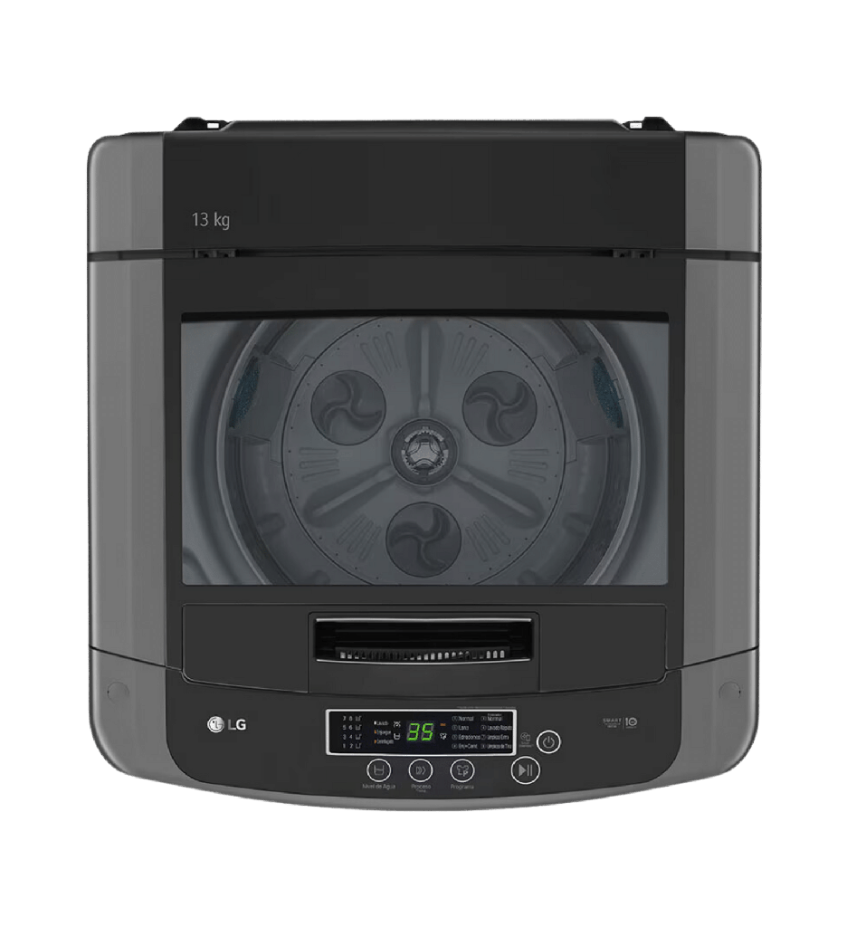 غساله ال جي 13ك فوق رمادي غامق T1364NEHGB