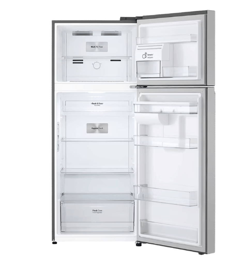 ثلاجه ال جي 461 لتر اسود ديجيتال بالحنفيه اندونيسي GN-F602PQBQ