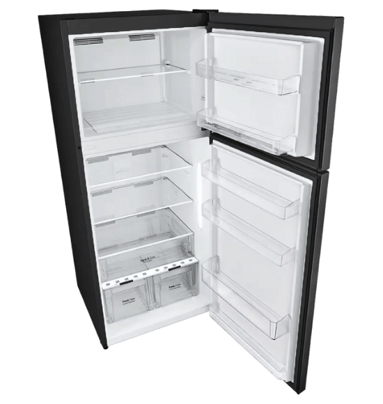 ثلاجه ال جي 400 لتر اسود GTF402SBAN