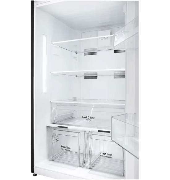 ثلاجه ال جي 400 لتر اسود GTF402SBAN