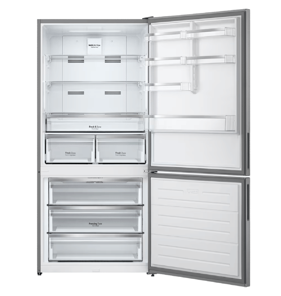 ثلاجه ال جي 588 لتر سمارت انفرتر ستانلس تركي GTF569PVAM