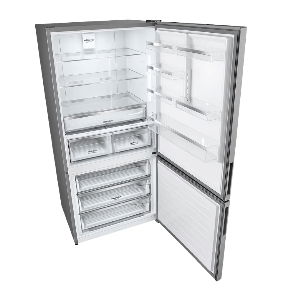 ثلاجه ال جي 588 لتر سمارت انفرتر ستانلس تركي GTF569PVAM