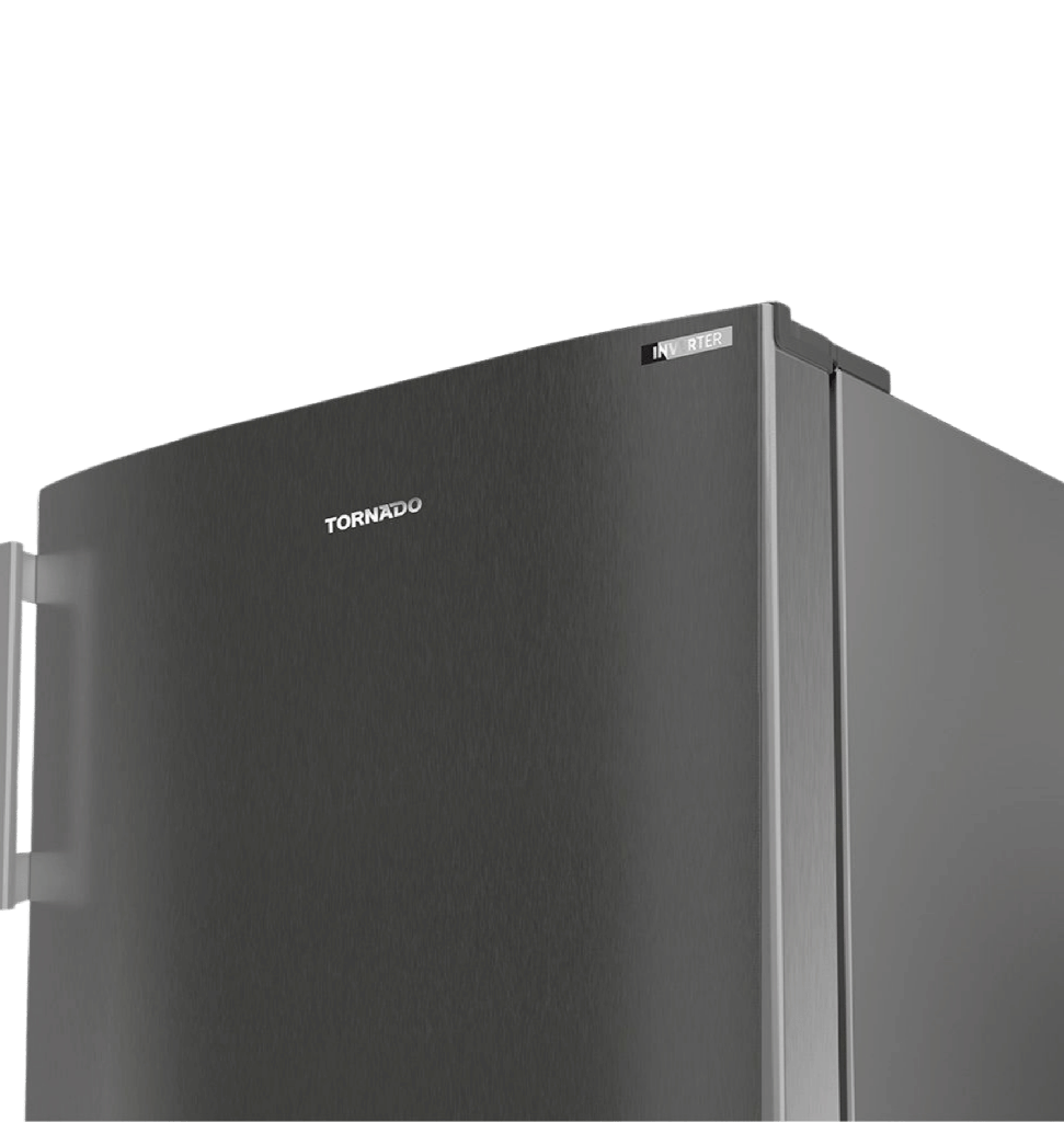 فريزر تورنيدو 6 درج ستانلس غامق انفرتر RH-H22TV-DST