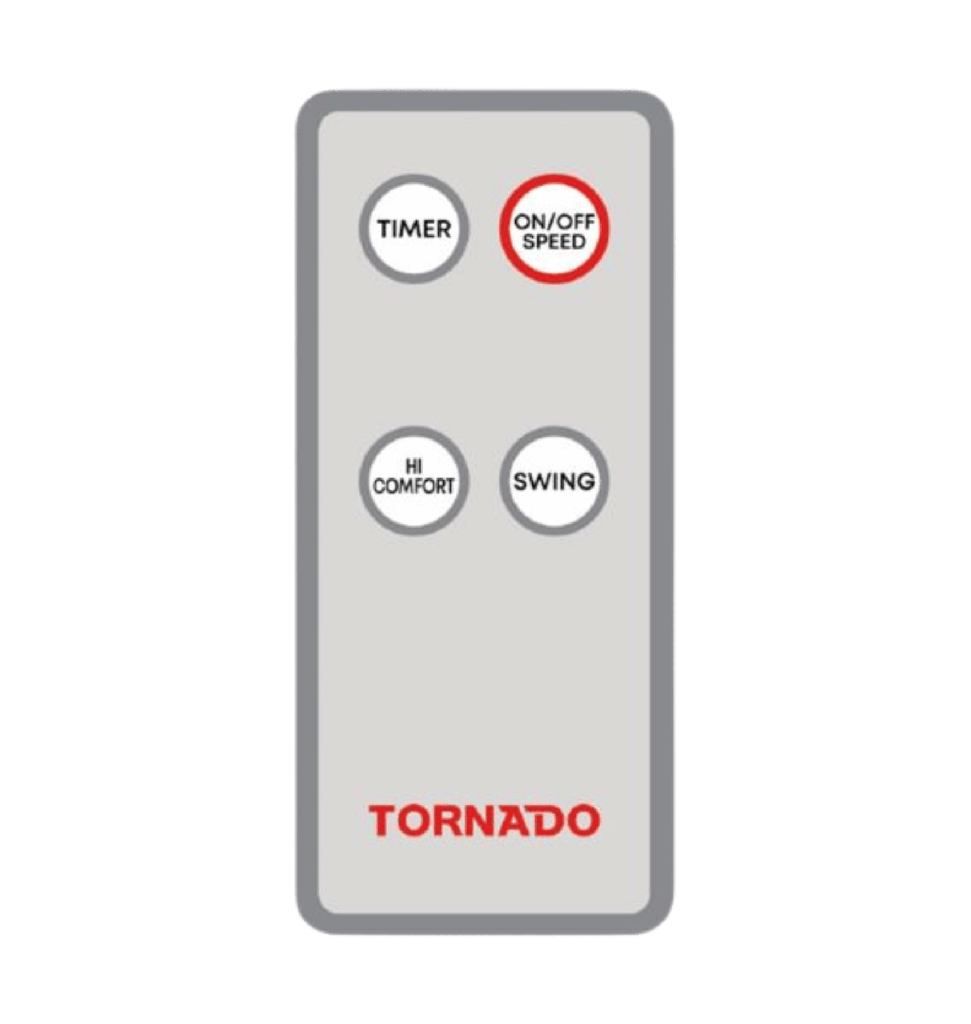 مروحه تورنيدو حائط 16 ريموت EPS-16R